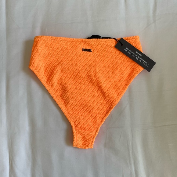 Triangl Orange Bikini High Waisted Bottoms - Picture 2 of 3